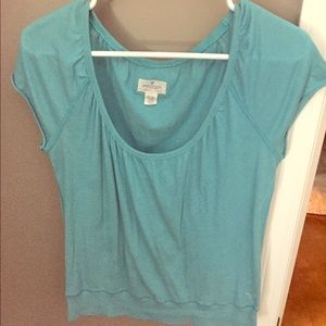 American Eagle Robins Egg Blue Tee